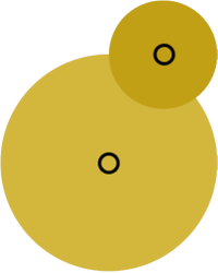 färgen sand en gul-beige färg i två nyanser